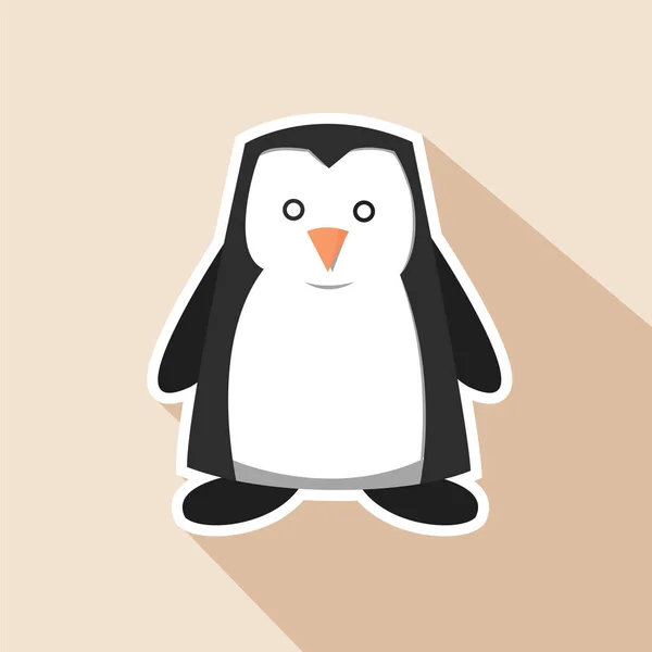 ペンギン デザインベクトルイラスト — ストックベクタ