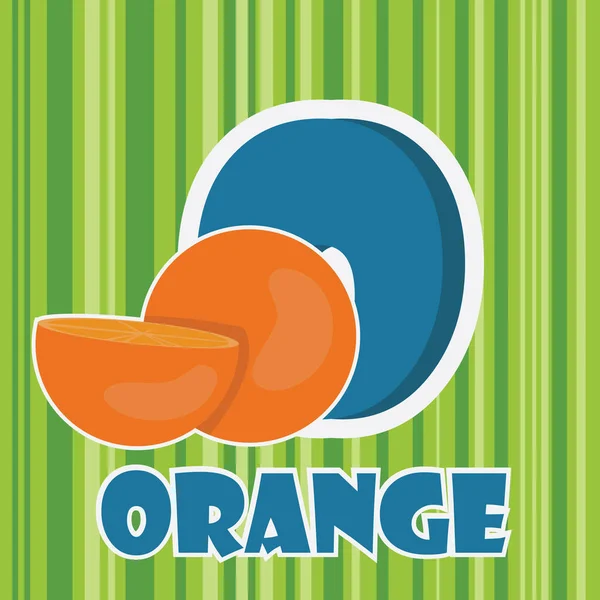 Pour Orange Illustration Vectorielle Dessin — Image vectorielle