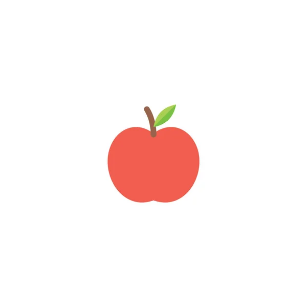 Яблуко Значок Векторні Ілюстрації — стоковий вектор