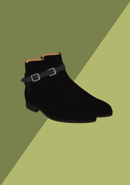 Buty Stylizowane Wektor Ilustracji — Wektor stockowy