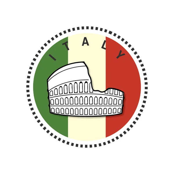 Rome Italië Vectorillustratie — Stockvector