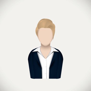 Kadın, vektör illüstrasyon arka planı