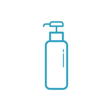 Güzellik ve hijyen ikonunun vektör çizimi