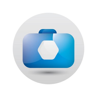 seo modern simgesinin vektör illüstrasyonu