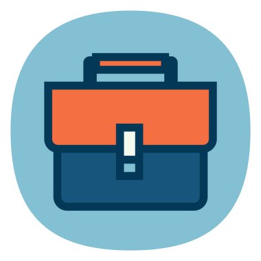 çizgi film uygulama simgesi, vektör illüstrasyonu