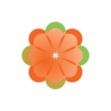 çiçek, tasarım vektör illüstrasyonu