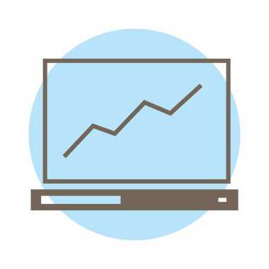 ticari grafik vektör simgesi