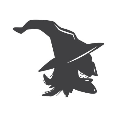 Cadı, tasarım vektör çizimi