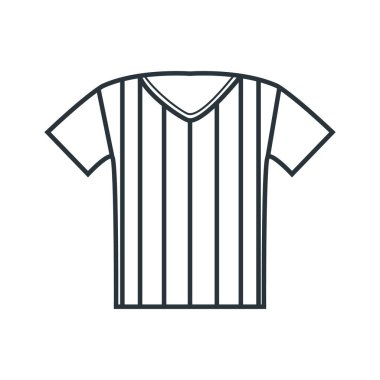 Hakem forması, tasarım vektörü illüstrasyonu