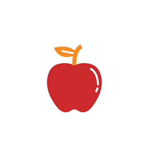 Apple Designvektorillustration — Stockvektor