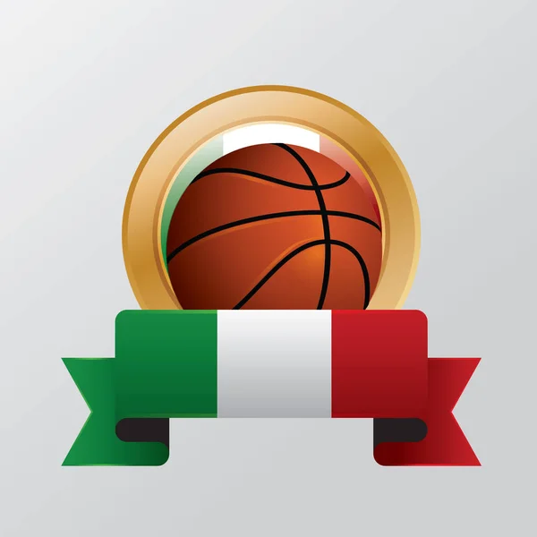Basket Ball Design Sportif Illustration Vectorielle Eps10 Graphique — Image vectorielle