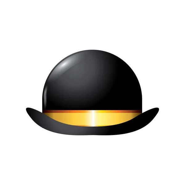 Vektor Illustration Bowler Hat – Stock-vektor