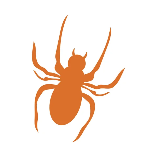 Örümcek Tasarım Vektör Illüstrasyonu — Stok Vektör