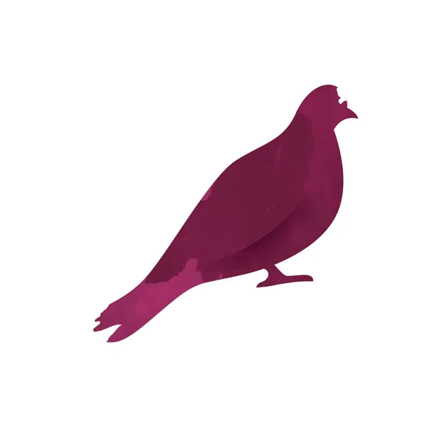 獲物の鳥のベクトル図 — ストックベクタ