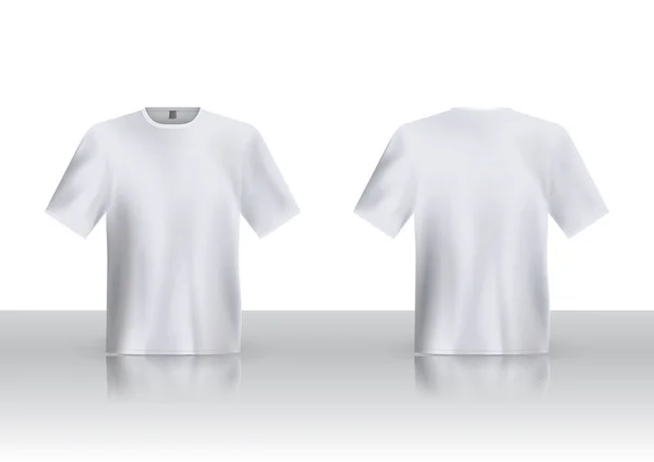 Modèle Shirt Blanc — Image vectorielle