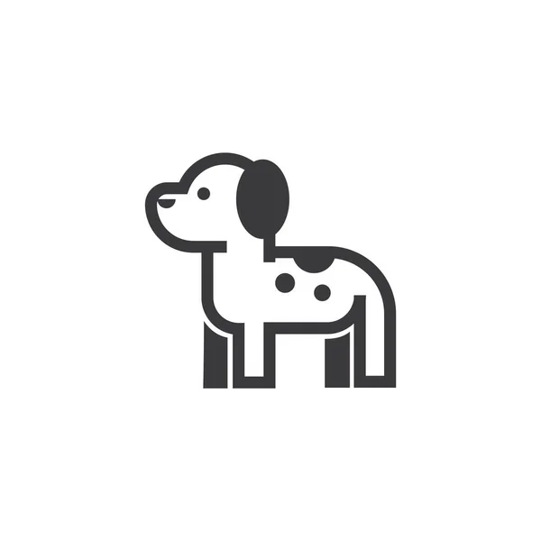 Διανυσματική Απεικόνιση Εικονιδίου Σκύλου — Διανυσματικό Αρχείο