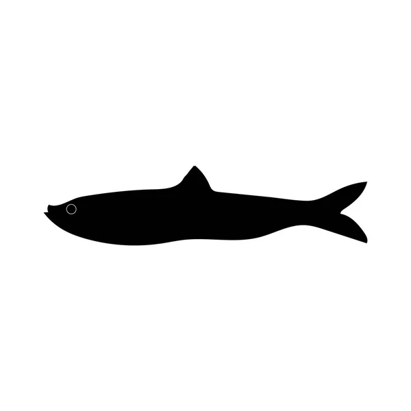 Vector Illustration Fish — Stock Vector