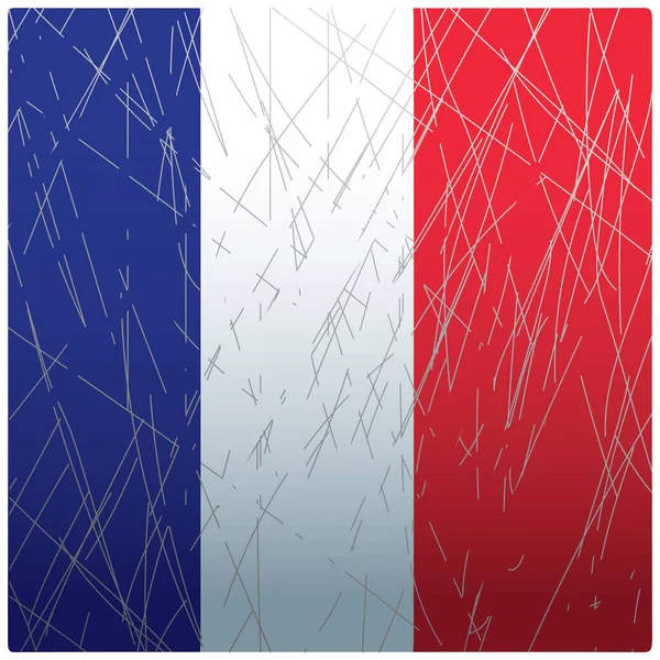 Frankreich Symbol Vektor Illustration Hintergrund — Stockvektor