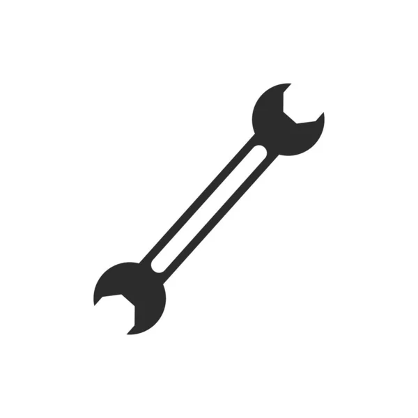 Wrench Stylized Vector Illustration — Stock Vector