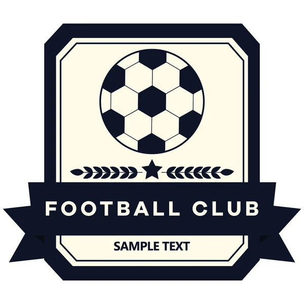 Football Sport Design Vector Illustration Eps10 Graphic — Stock Vector
