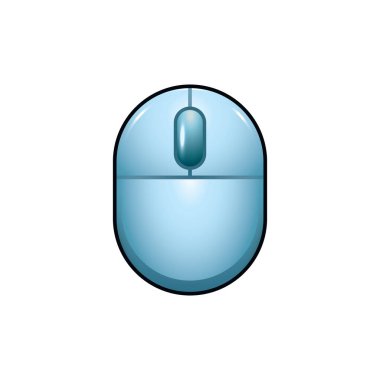 bilgisayar faresi, vektör illüstrasyonu