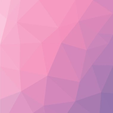 pembe çokgen arkaplan, vektör çizimi