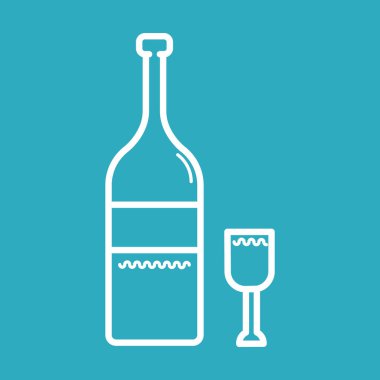 çizgi film uygulama simgesi, vektör illüstrasyonu