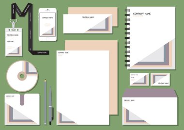 İletişim bilgileri, biçimlendirilmiş vektör illüstrasyonu