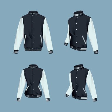 Erkek kıyafetleri. vektör illüstrasyonu