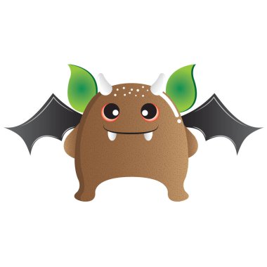 canavar karakter, biçimlendirilmiş vektör çizimi