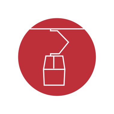 Vektör illüstrasyonu, simge ögesi arkaplanı