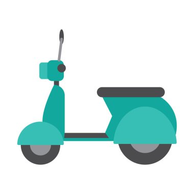 Mobilet simgesi düz renk şeklinde. vektör illüstrasyonu.