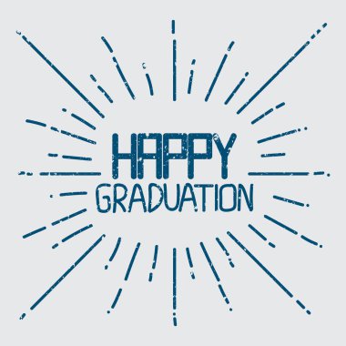 Doğum günün kutlu olsun tebrik kartı. Vektör İllüstrasyonu