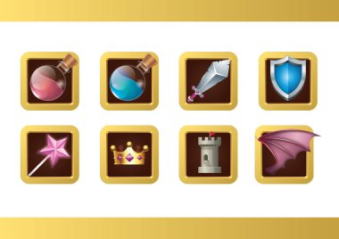 Değişik para türlerinin vektör illüstrasyonu