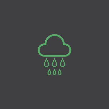 Çevre dostu simge, biçimlendirilmiş vektör illüstrasyonu