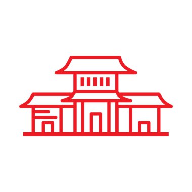 Seyahat simgesinin vektör illüstrasyonu