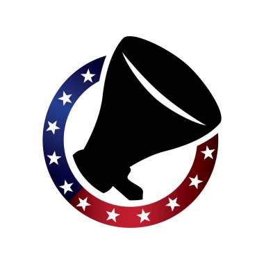 ABD sembol vektör illüstrasyonu 