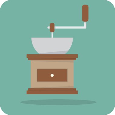 kahve ikonu vektör illüstrasyonu