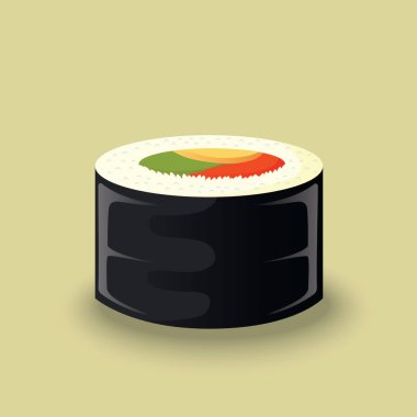 Gıda rengi vektör illüstrasyonu