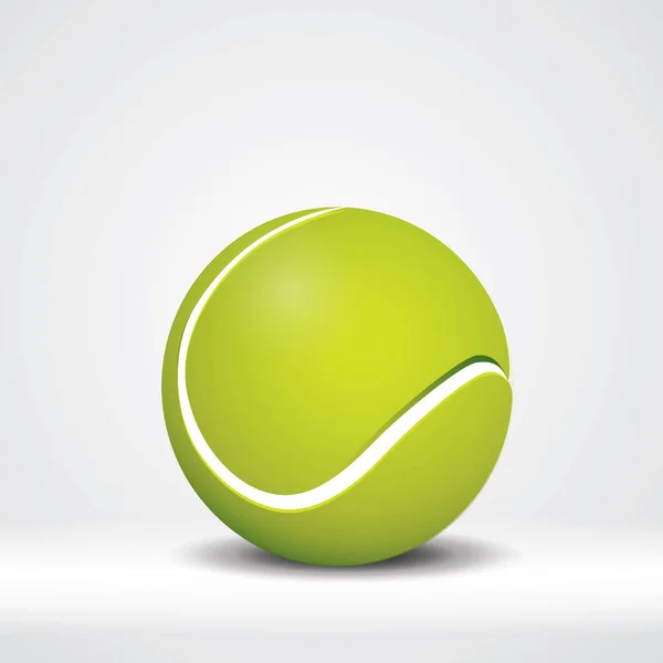 Tenisz Labda Design Vektor Illusztráció — Stock Vector