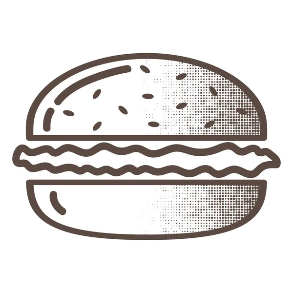 Burger Vector Design Vector Illustratie — Stockvector