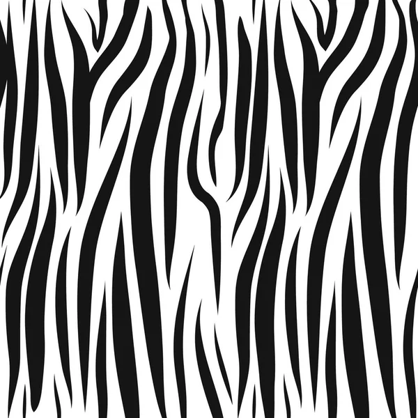 Zebra Pattern Vector Illustration — Stock Vector