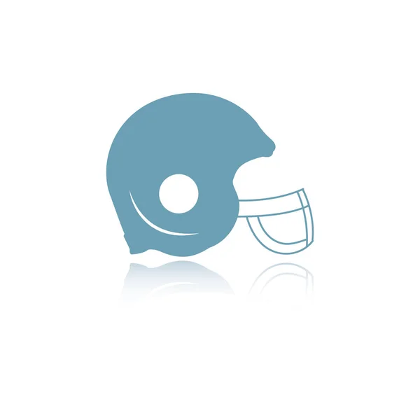 Casco Deportivo Diseño Vector Ilustración — Vector de stock