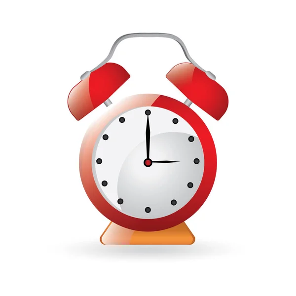 Alarm Clock Icon Cartoon Style — Stock Vector