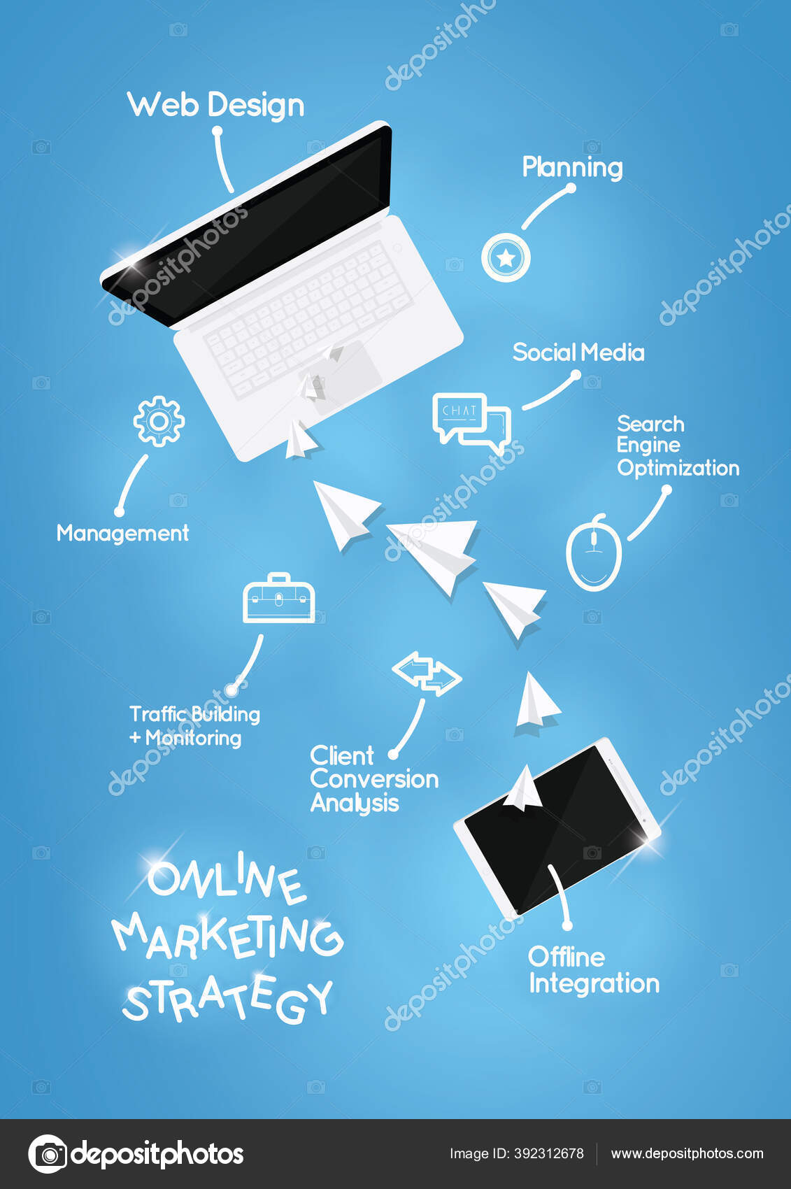 Simple Vector Art Modern Illustration Stock Vector by ©captainvector ...