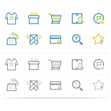 Vektör illüstrasyonu, simge ögesi arkaplanı