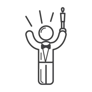 bir kupa, vektör illüstrasyonu