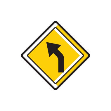 Yol işareti, vektör illüstrasyonu