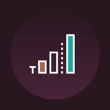 grafik simgesi, vektör illüstrasyonu