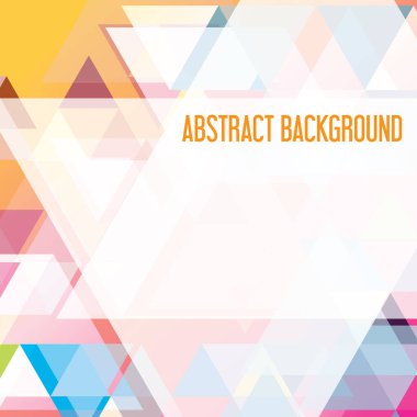 Soyut arkaplan, renkli vektör illüstrasyonu